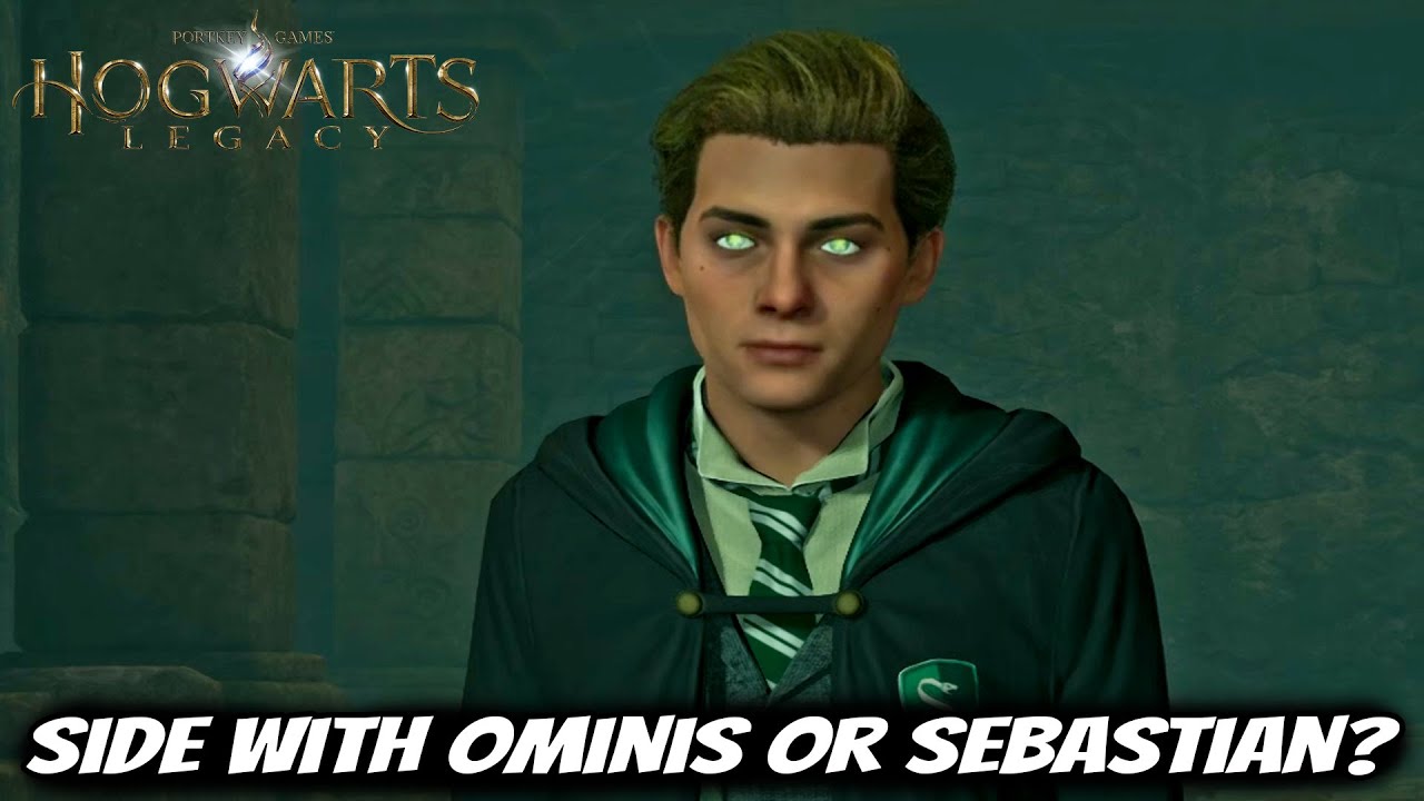 Side with Ominis or Sebastian in Hogwarts Legacy: Which Path Will You Choose?