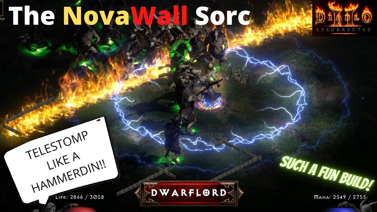 Nova Hammerdin: A Fun and Powerful Hybrid Build in Diablo 2 Resurrected