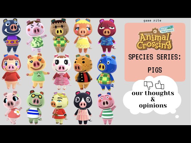 Pigs ACNH: The Surprising Swine Invasion in Animal Crossing