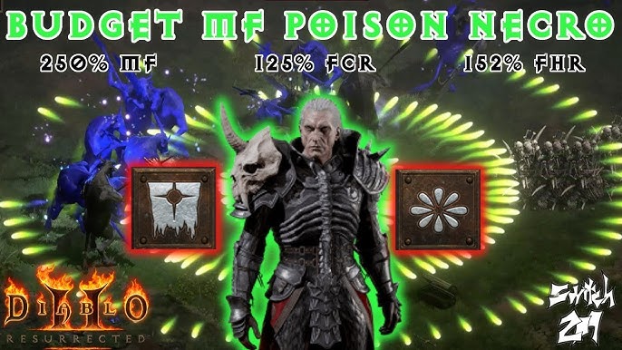 Mastering the Poison Necro Build in Diablo 2: A Deep Dive into the Toxin-Fueled Madness