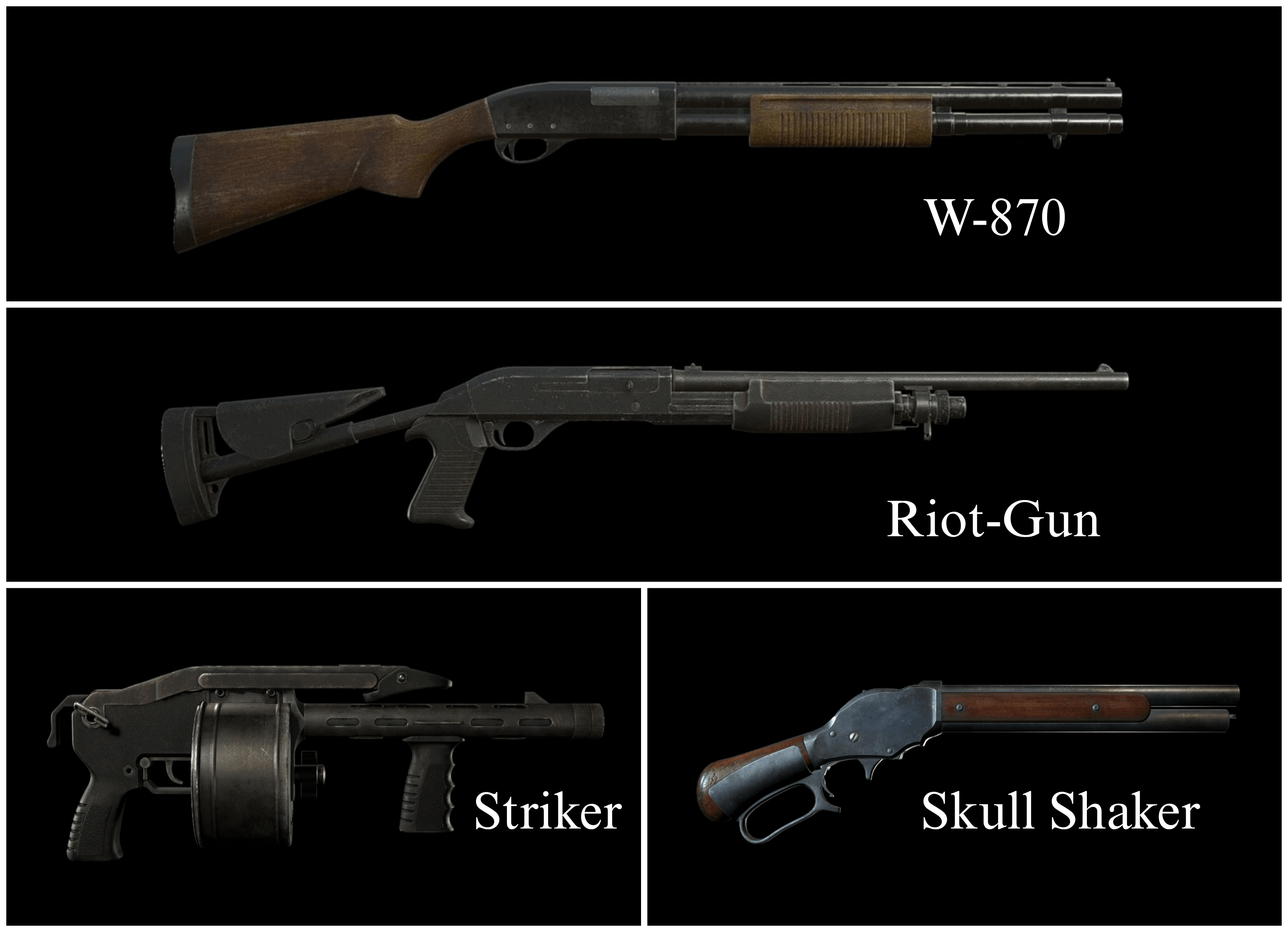 RE4 Striker vs Riot Gun: The Ultimate Shotgun Showdown
