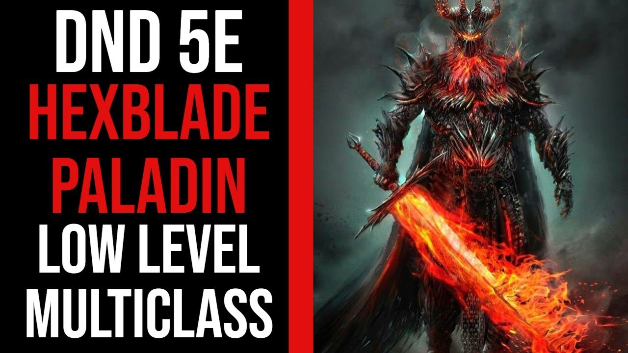 Hexblade Paladin Build 5e: The Perfect Combo for Epic Battles