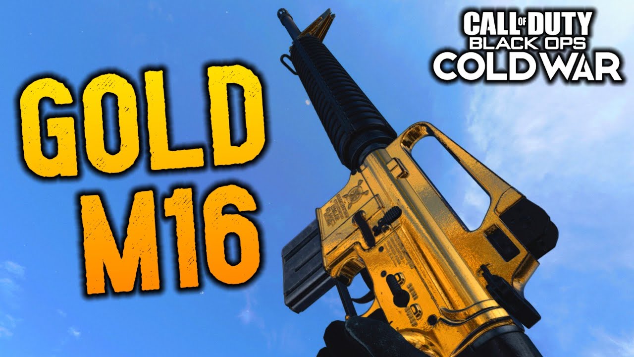 M16 Gold: The Gun That Packs a Punch in Gaming