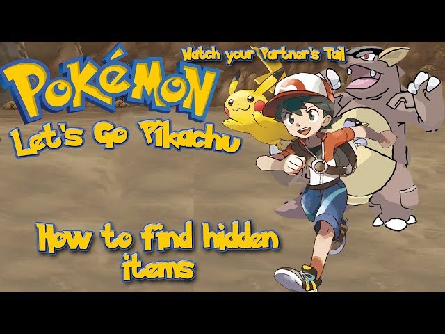 Pokemon Let's Go Pikachu Pokemon Locations: The Hunt for Hidden Treasures!