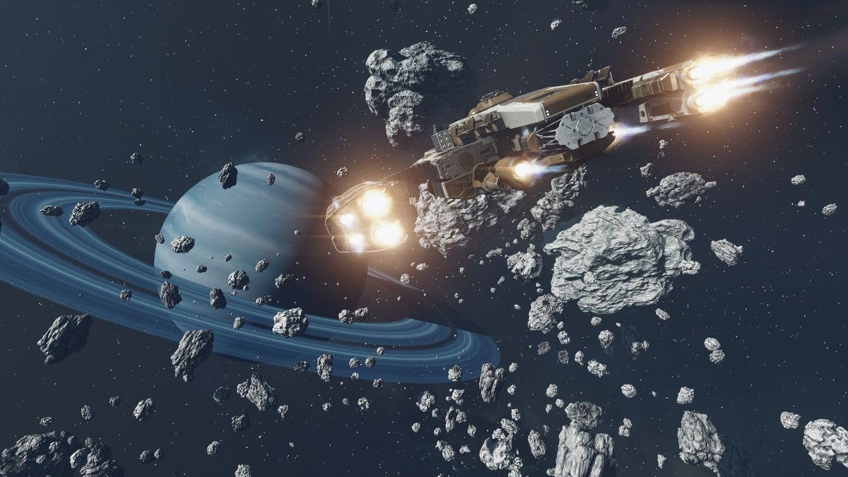Monopropellant Starfield: A Glimpse Into the Mysterious Space Travel Problem