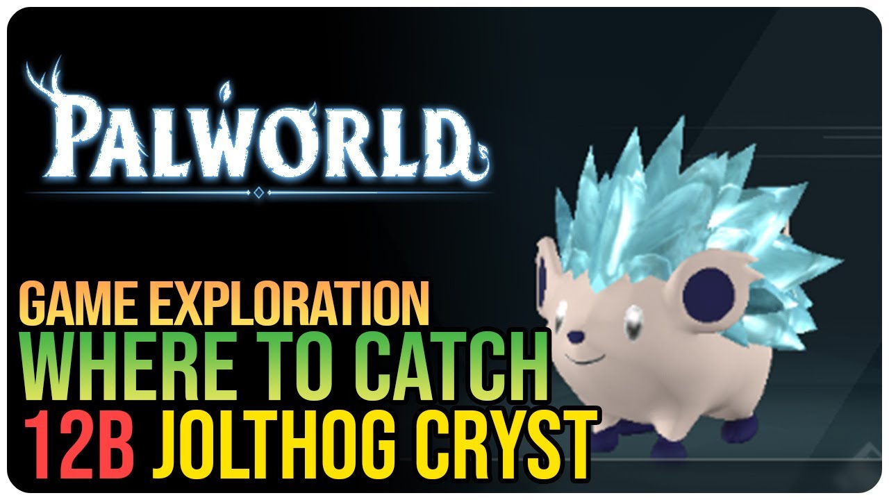 Palworld Jolthog Cryst Location: A Quest for Crystals and the Adventures Along the Way