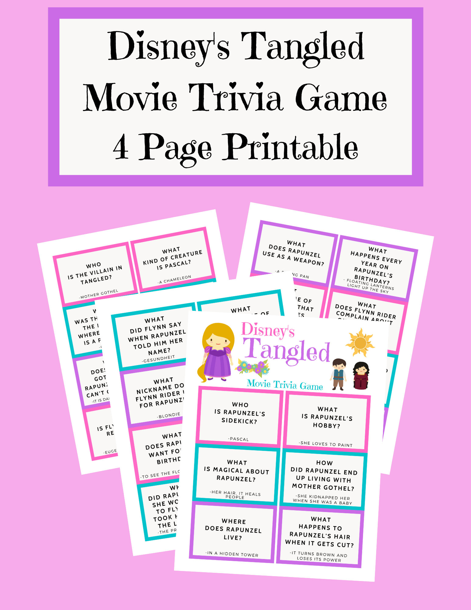 Tangled Trivia Questions and Answers: A Fun Way to Test Your Disney Knowledge