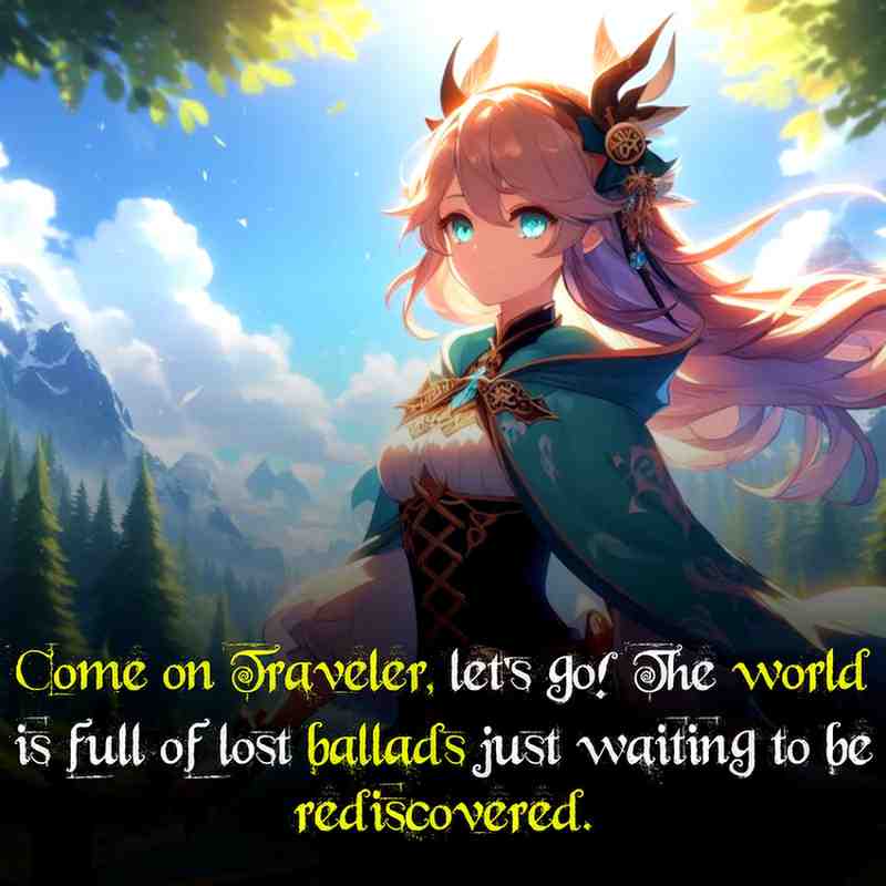 Quotes for Wanderer: The Quest for Inspiration in the Gaming World