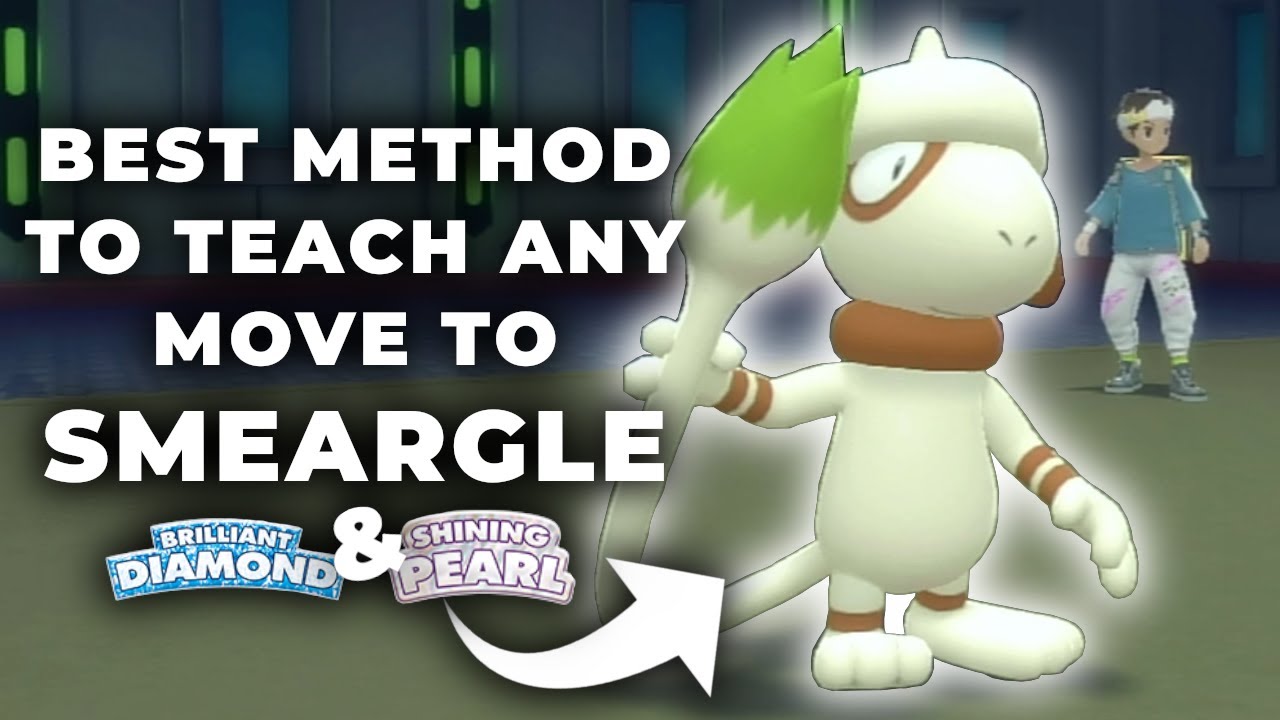 How Do You Teach Smeargle Moves?