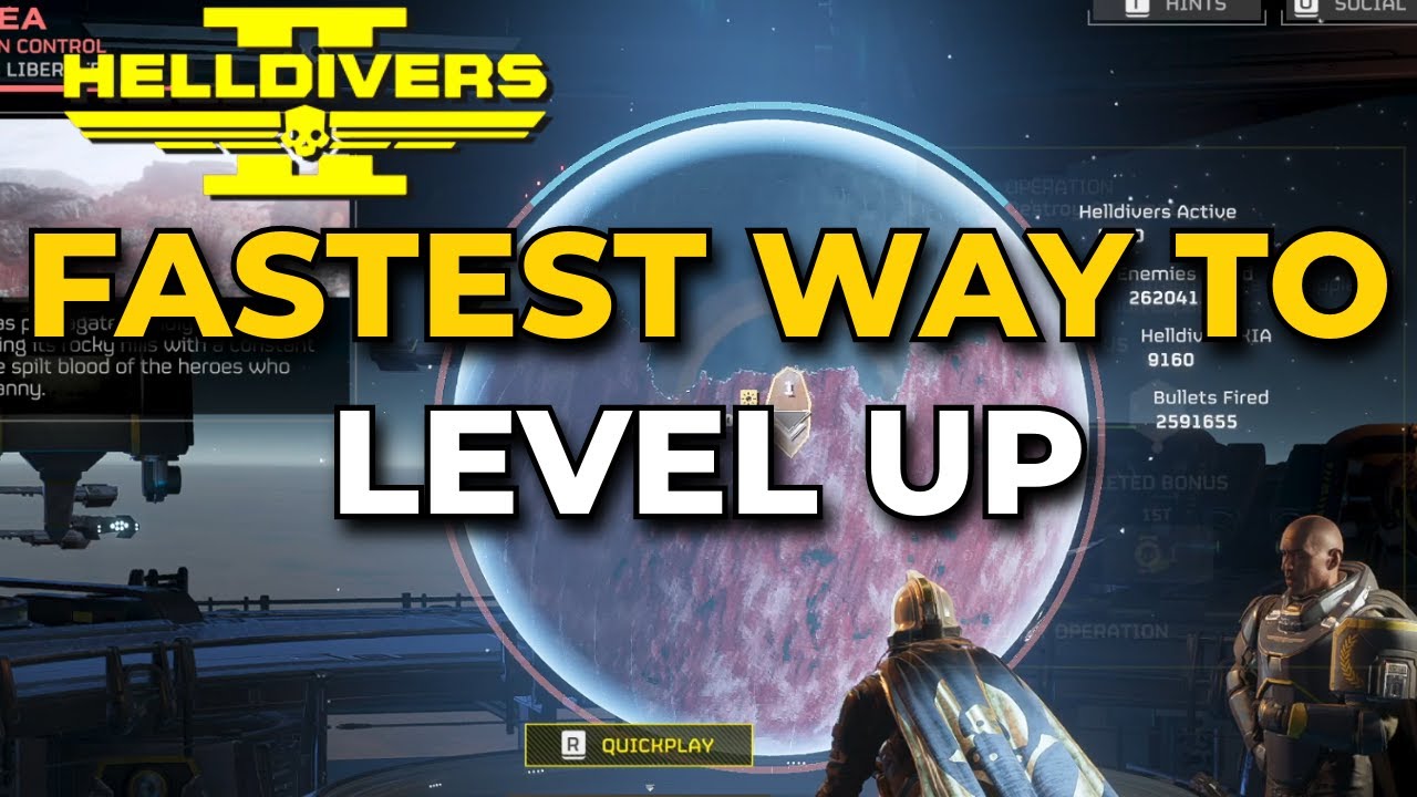 Helldivers 2 Power Leveling: How to Level Up Fast and Easy