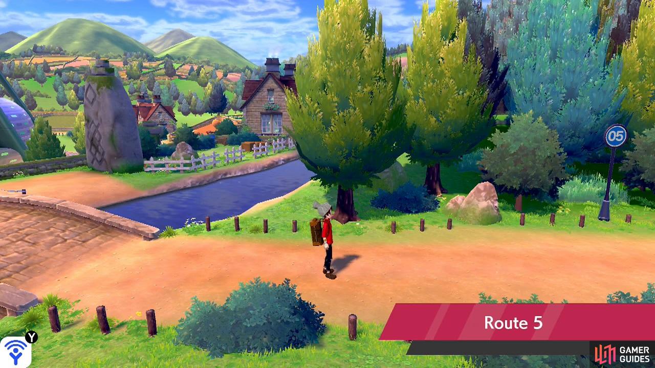 Exploring Route 5 in Pokémon Sword: A Journey Through the Wild Area