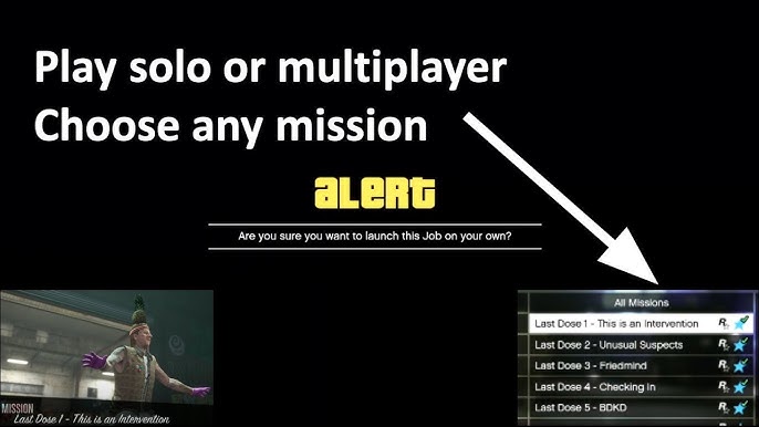 How Many First and Last Dose Missions Are There in GTA Online?