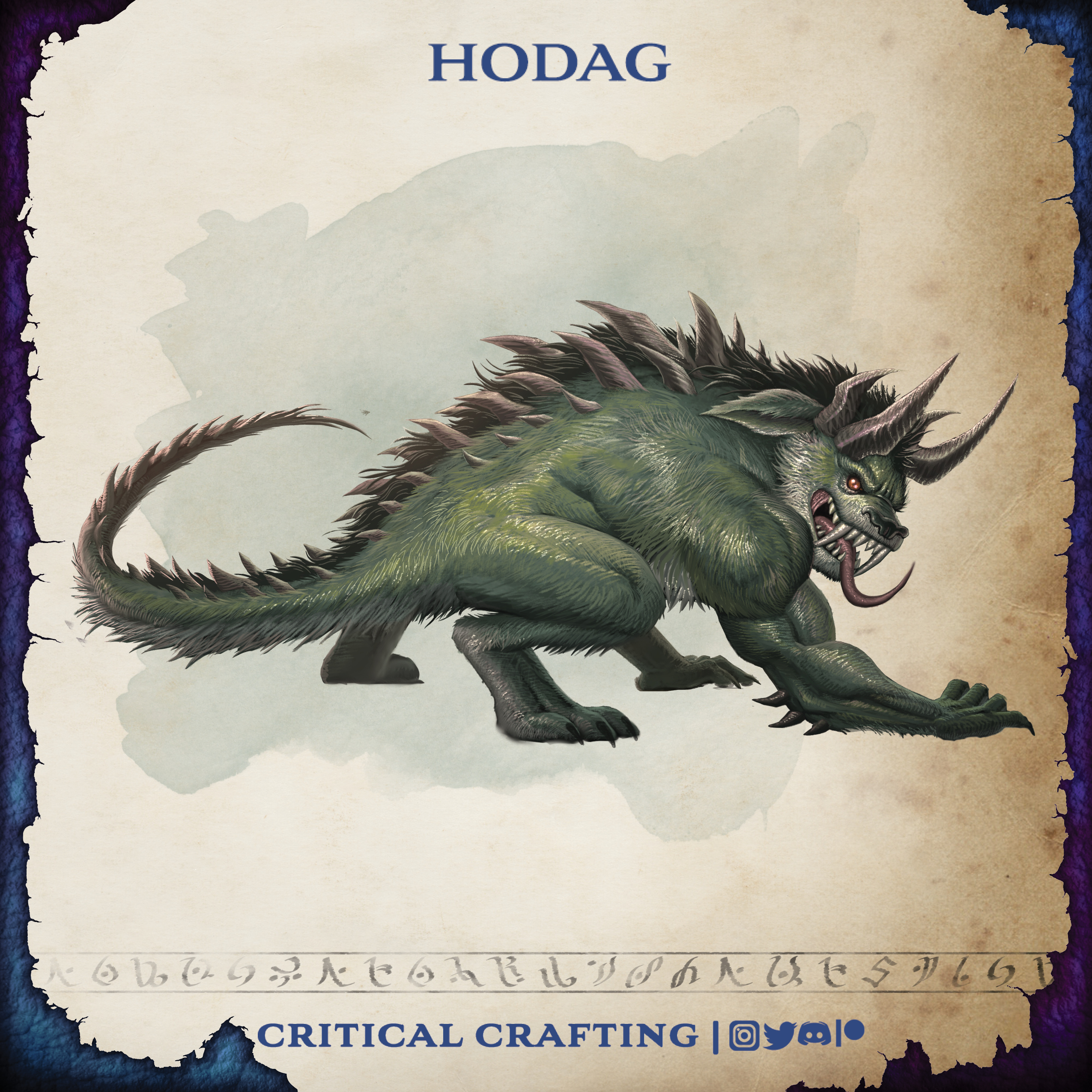 Hodag Pathfinder: A Mysterious Creature with Some Troubles