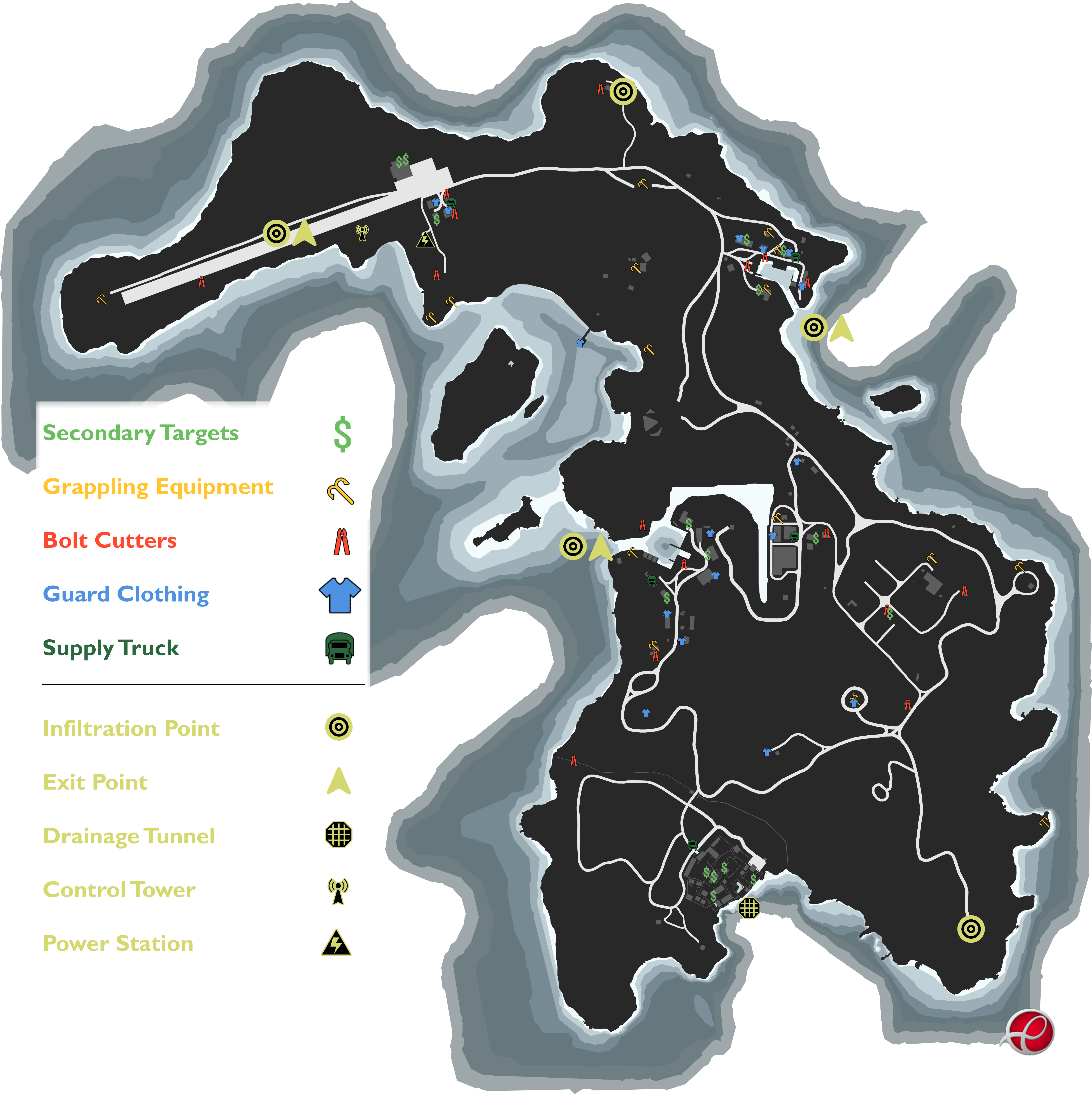Cayo Perico Compound Map: A Guide for Players