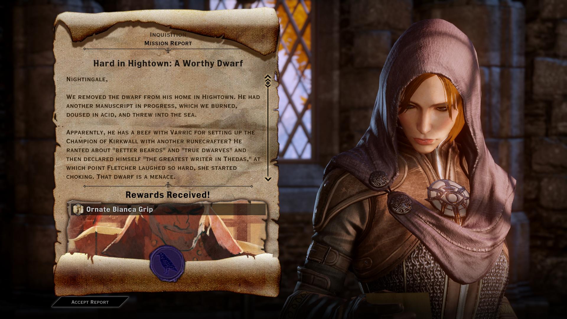 Dragon Age Inquisition Negotiate a Deal for Weapon Plans: A Deal You Can’t Miss!