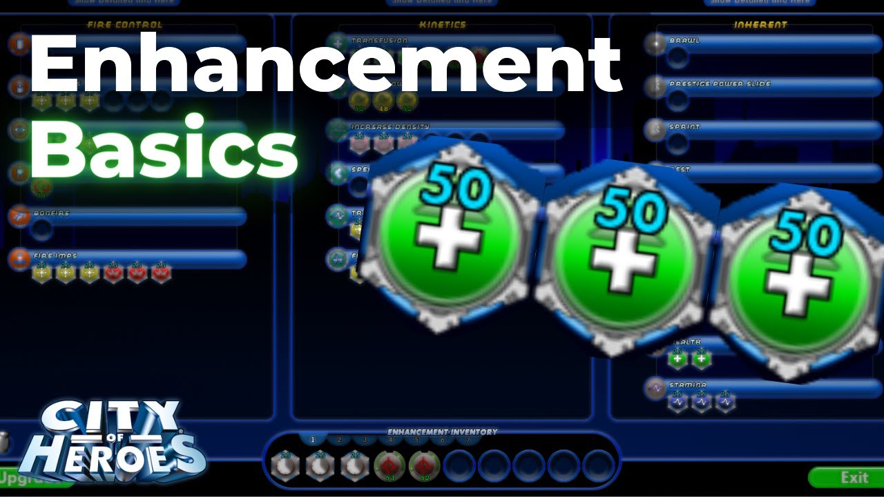 City of Heroes Enhancements: How to Make Your Heroes Even Better
