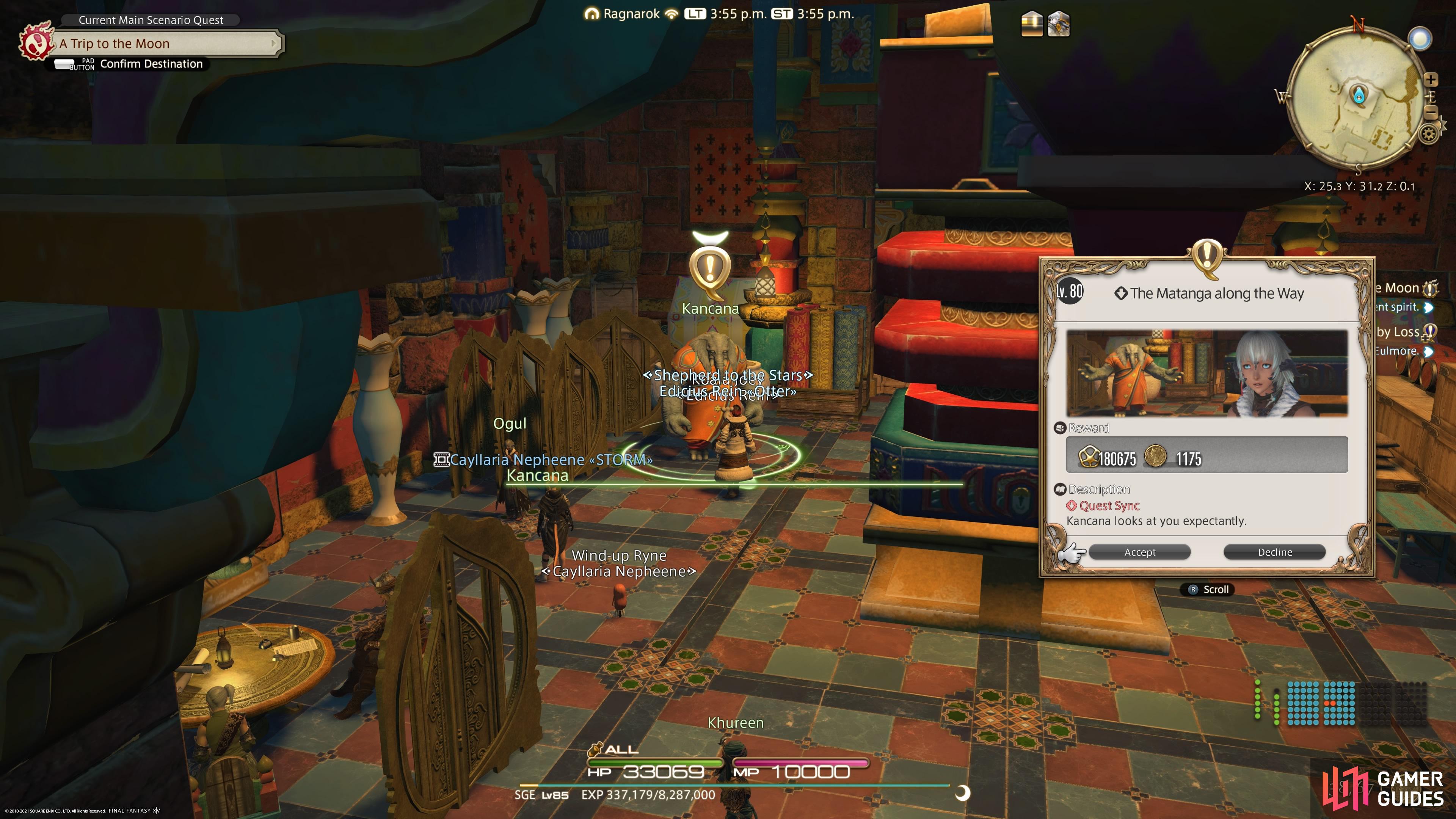FFXIV The Matanga Along the Way: A Journey of Adventure and Some Frustration