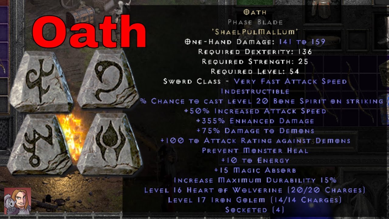 D2 Oath Runeword: A Game-Changer or a Trap?