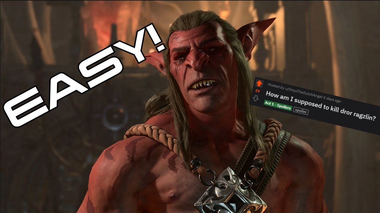 BG3 How to Kill Dror Ragzlin: A Simple Guide for Players