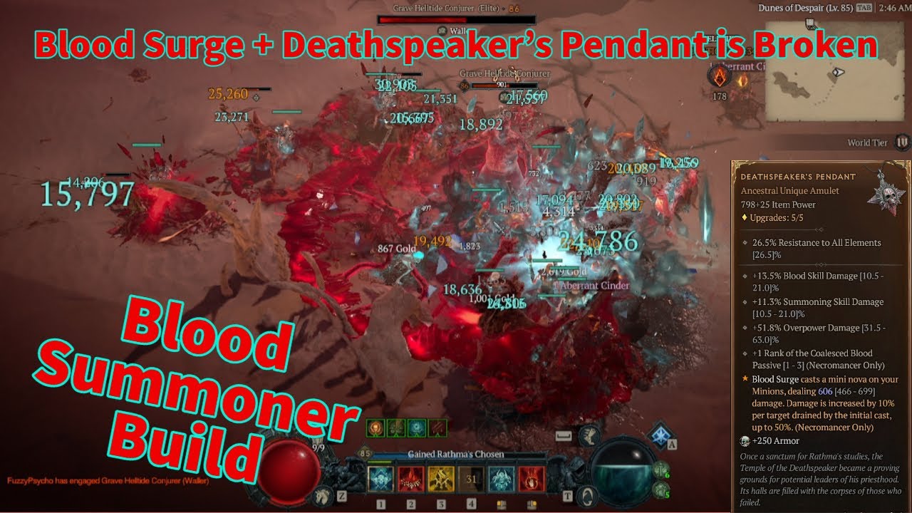 Deathspeaker's Pendant Build: A Comprehensive Guide to Mastering the Game
