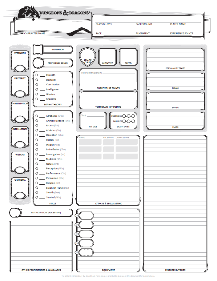 Copper Sanctum Character Sheet: The Ultimate Guide to Your Adventurer's Stats