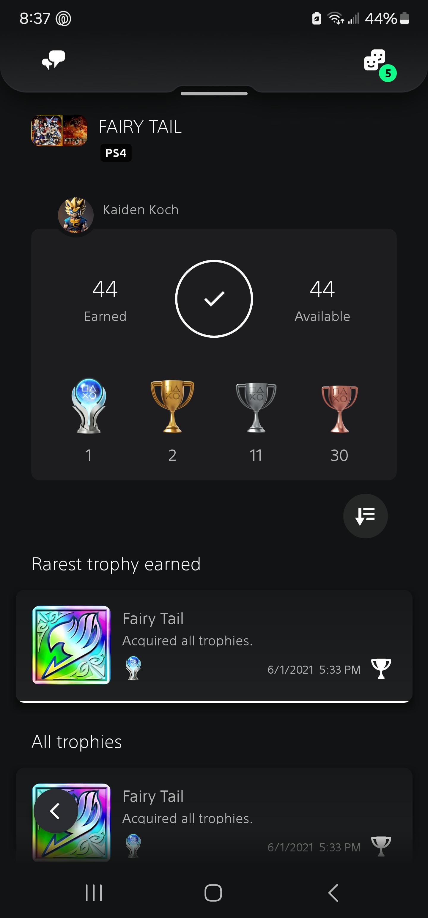 Fairy Tail Platinum Trophy: How to Get it and What Makes it Special