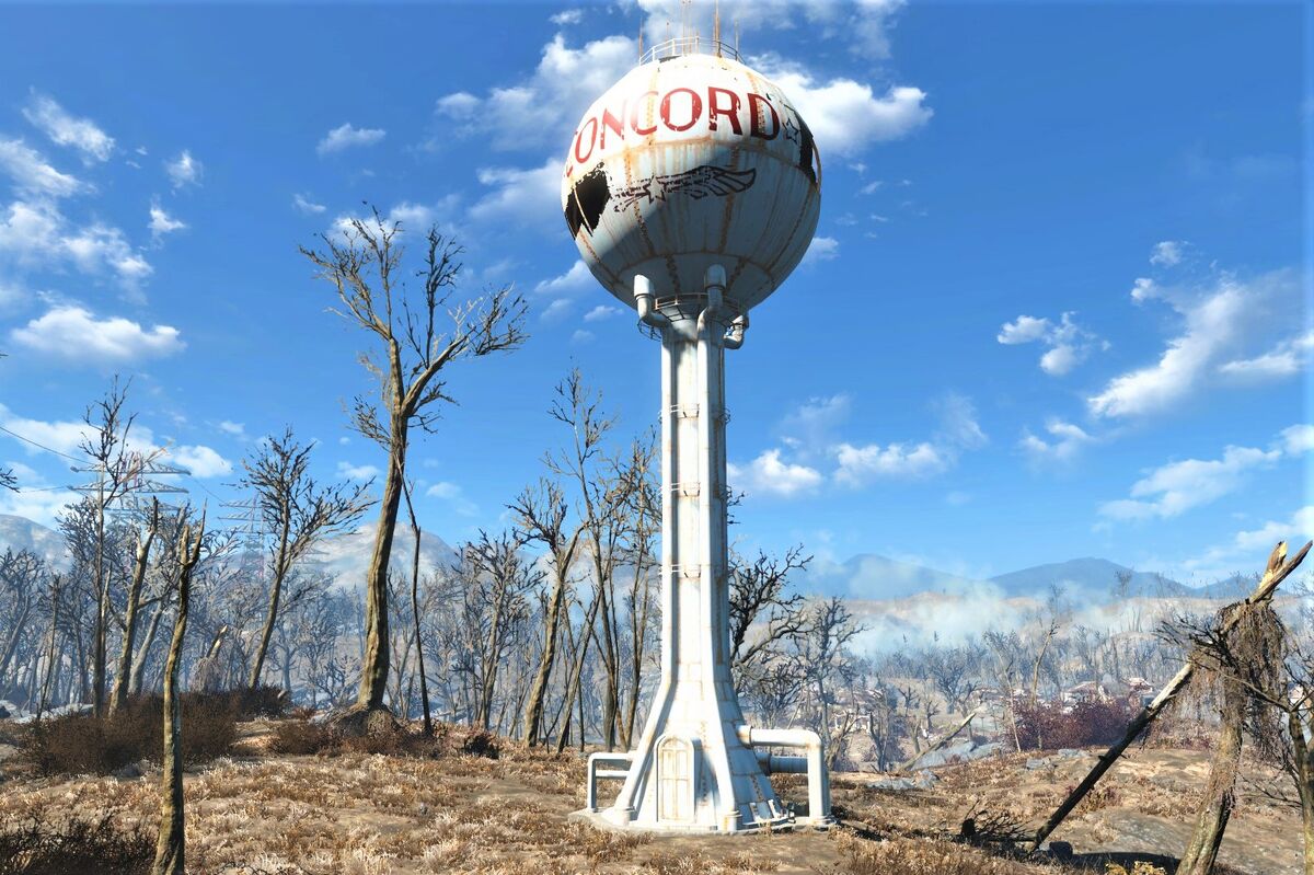 Fallout 4 Concord Water Tower: The Mystery and the Struggle