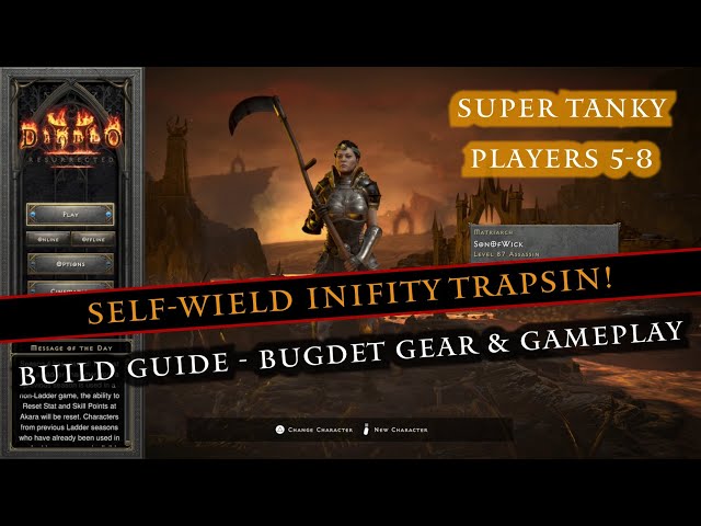 Diablo 2 Trapsin Build Guide: A Path of Explosive Power and Shocking Fun