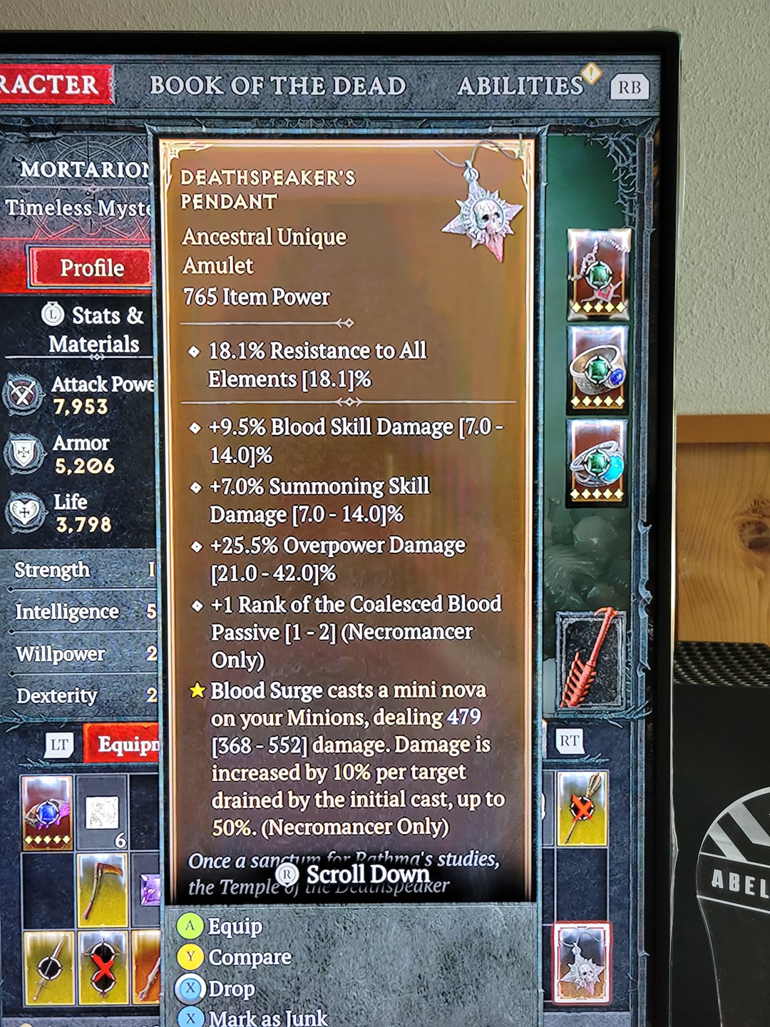 Deathspeaker Pendant Build: A Deep Dive into the Power of the Pendant