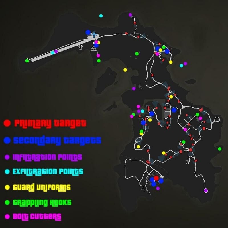 Cayo Perico Heist Map: A Guide to the Best Gameplay Experience