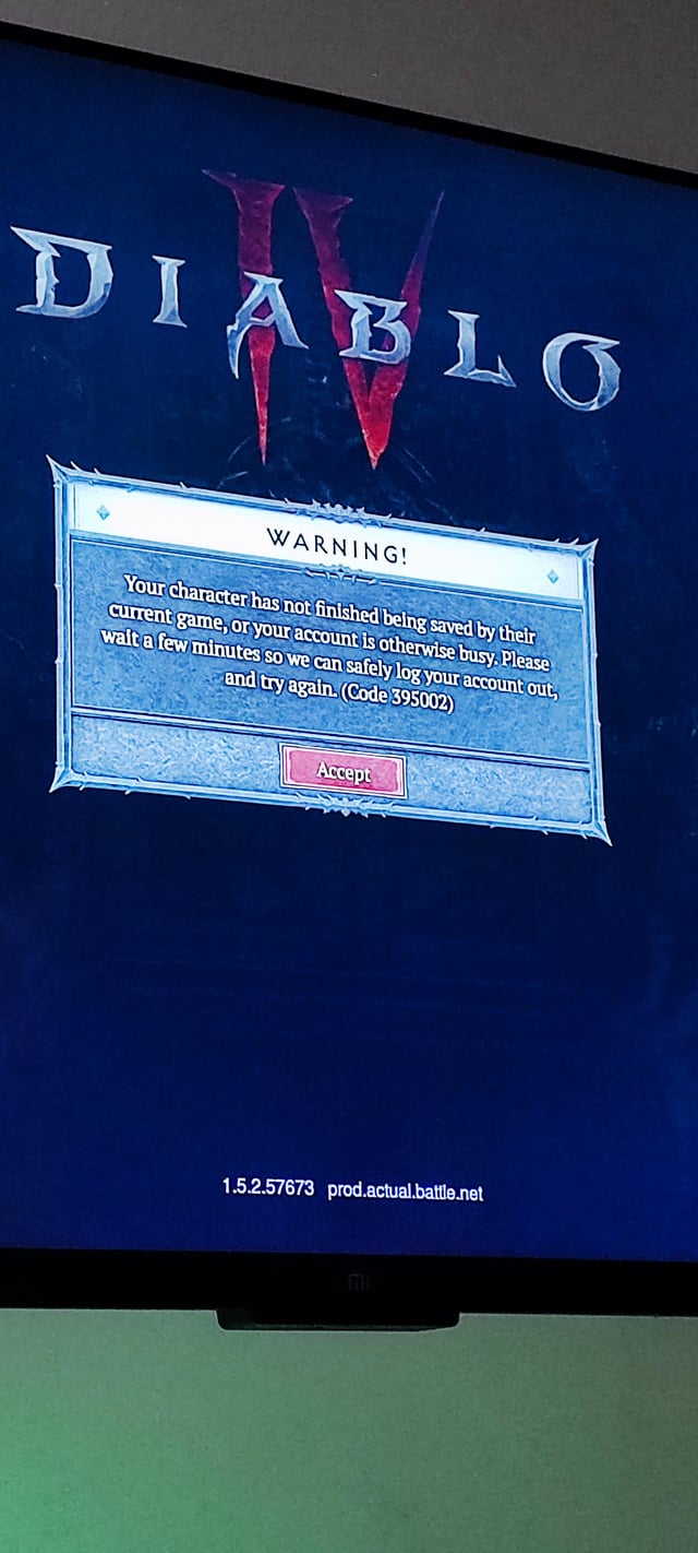Diablo 4 Your Character Has Not Finished Being Saved – What’s Going On?