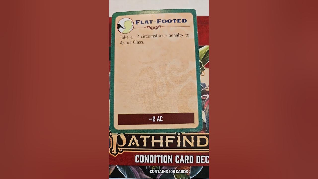 Flat Footed Pathfinder: The Struggle and the Solution