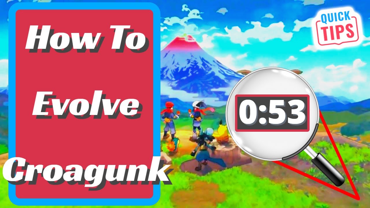Croagunk Evolution Arceus: How to Evolve Croagunk in Pokémon Legends Arceus