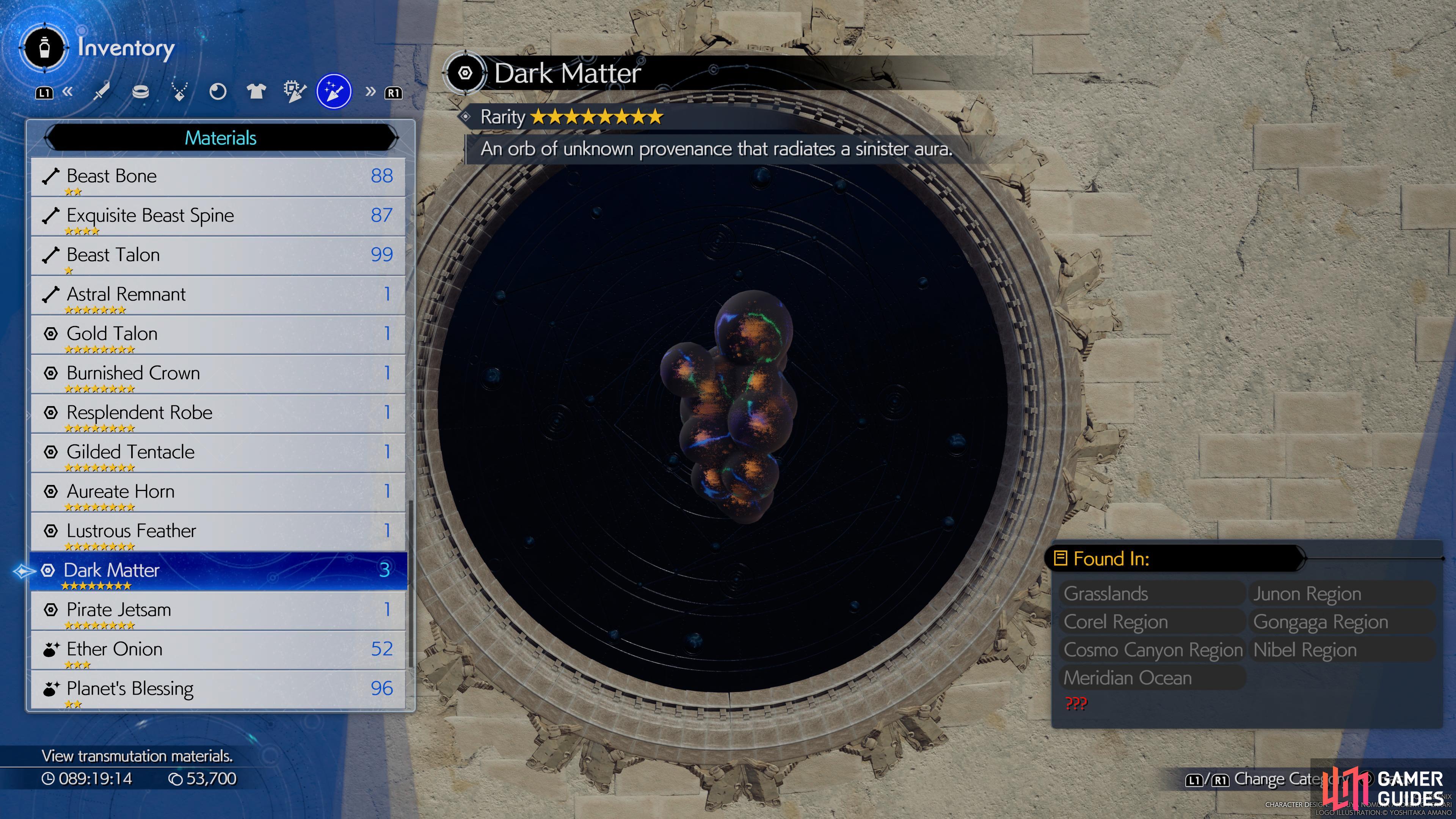 Final Fantasy Rebirth Dark Matter: Troubles and Solutions