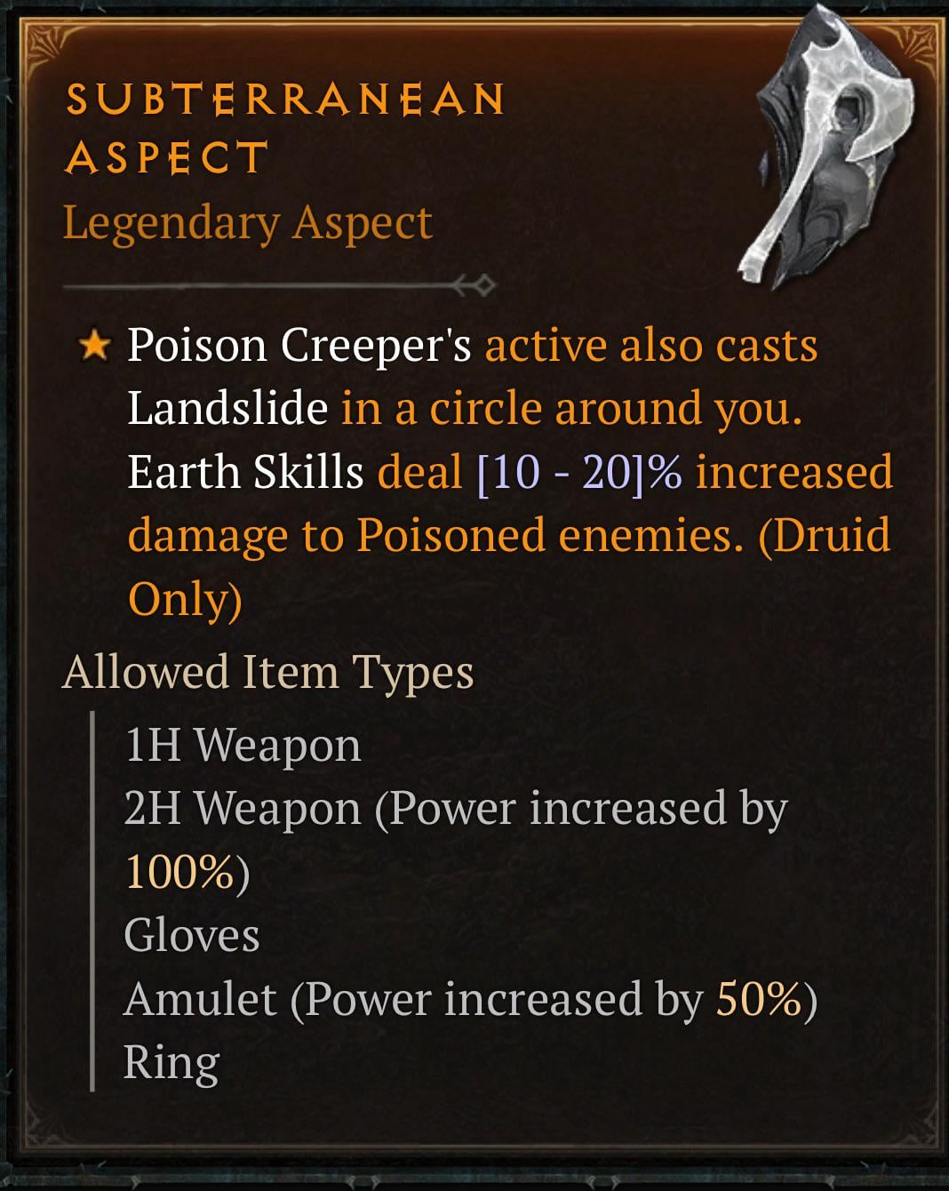 Diablo 4 Subterranean Aspect: A Deep Dive into the Darkness