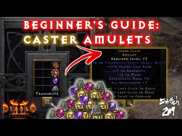 Crafting Amulets D2R: A Beginner's Guide to Amulet Crafting in Diablo II: Resurrected