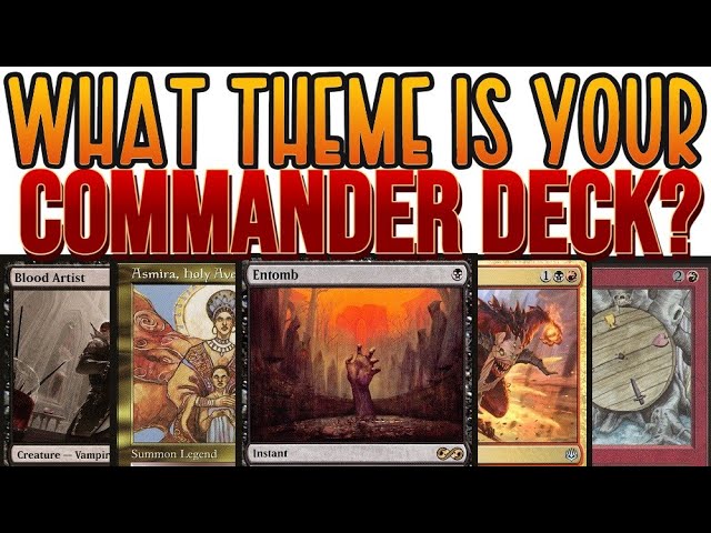 Commander Archetypes: Understanding the Core of Your Deck!