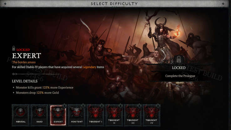 Diablo 4 What Difficulty Should I Play
