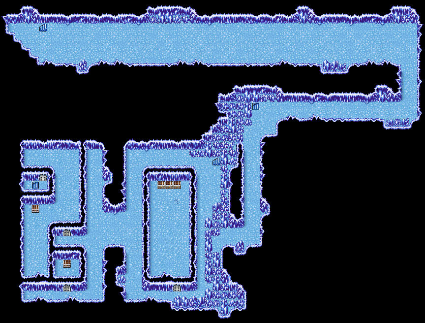 Final Fantasy 1 Ice Cave Map: How to Navigate the Frozen Maze
