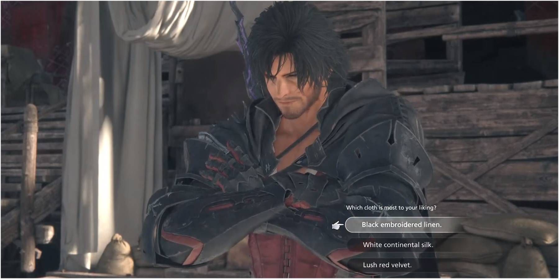 Final Fantasy 16 Black Embroidered Linen: The Mystery, the Problem, and the Solution