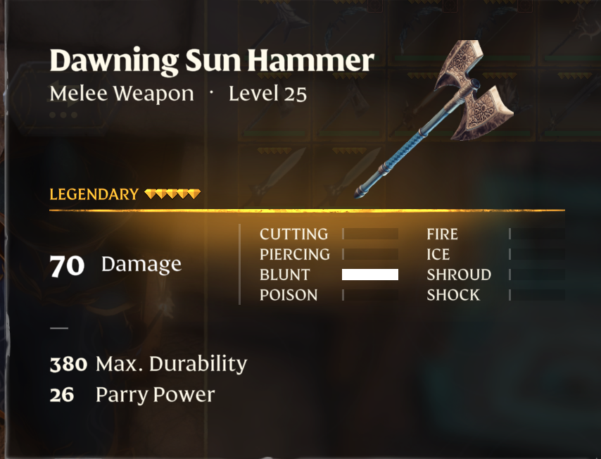 Enshrouded Sun Hammer: A Mighty Weapon or a Game-Changing Bug?