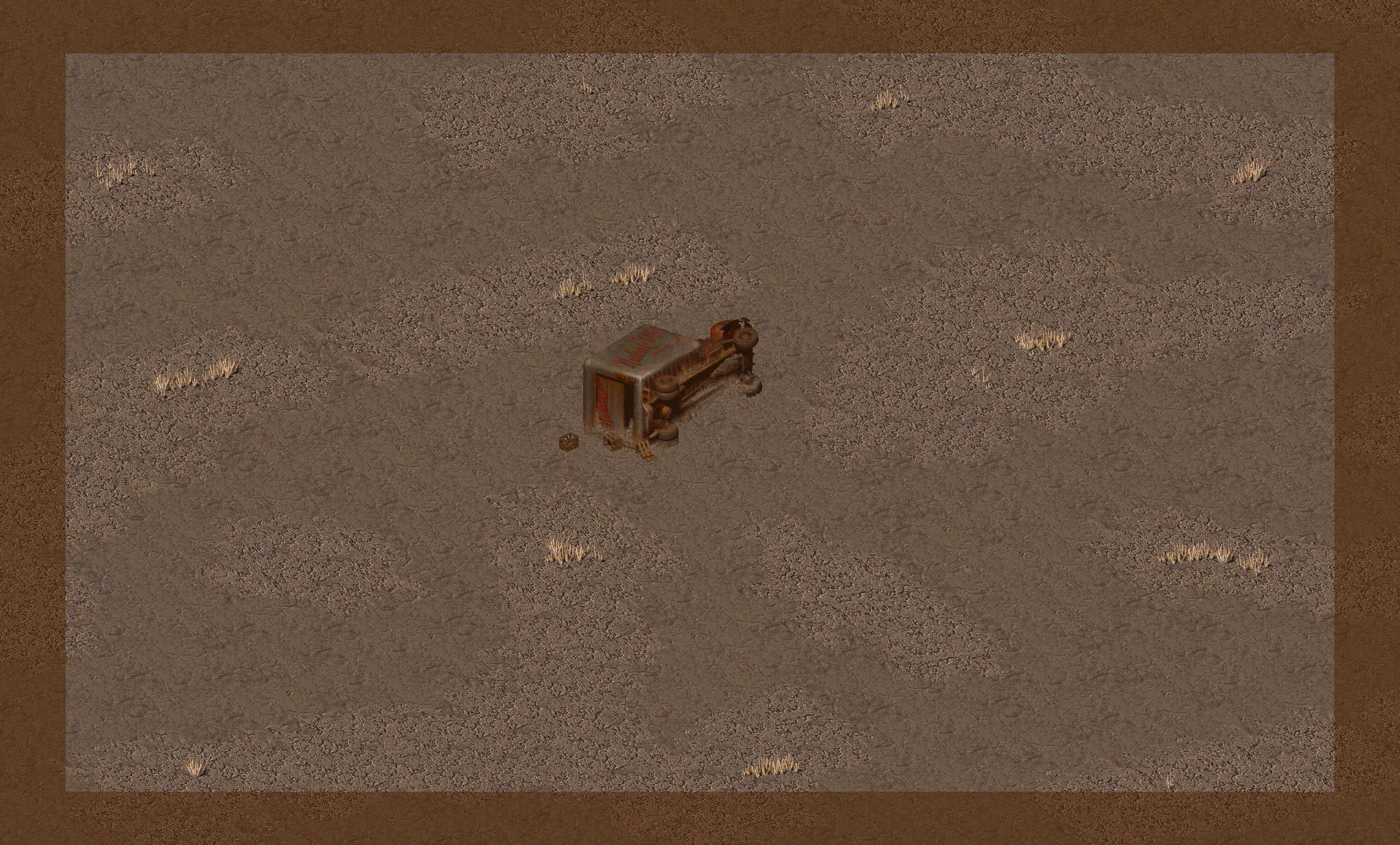Fallout 1 Overturned Truck: A Little Quirk in the Wasteland