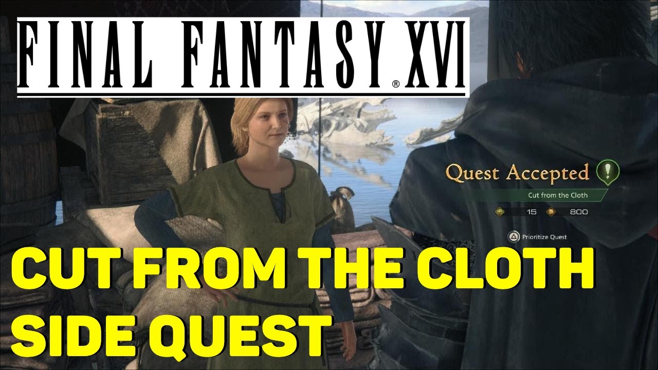 Final Fantasy 16 Black Embroidered Linen: The Mystery, the Problem, and the Solution