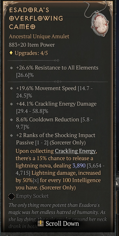 Esadora's Overflowing Cameo Build: A Guide to Mastering the Madness