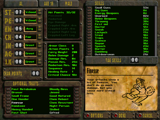 Fallout 1 Luck Build: Can You Really Win by Being Lucky?