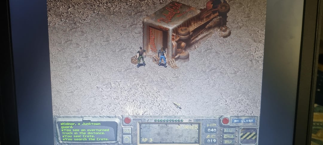 Fallout 1 Overturned Truck: A Little Quirk in the Wasteland
