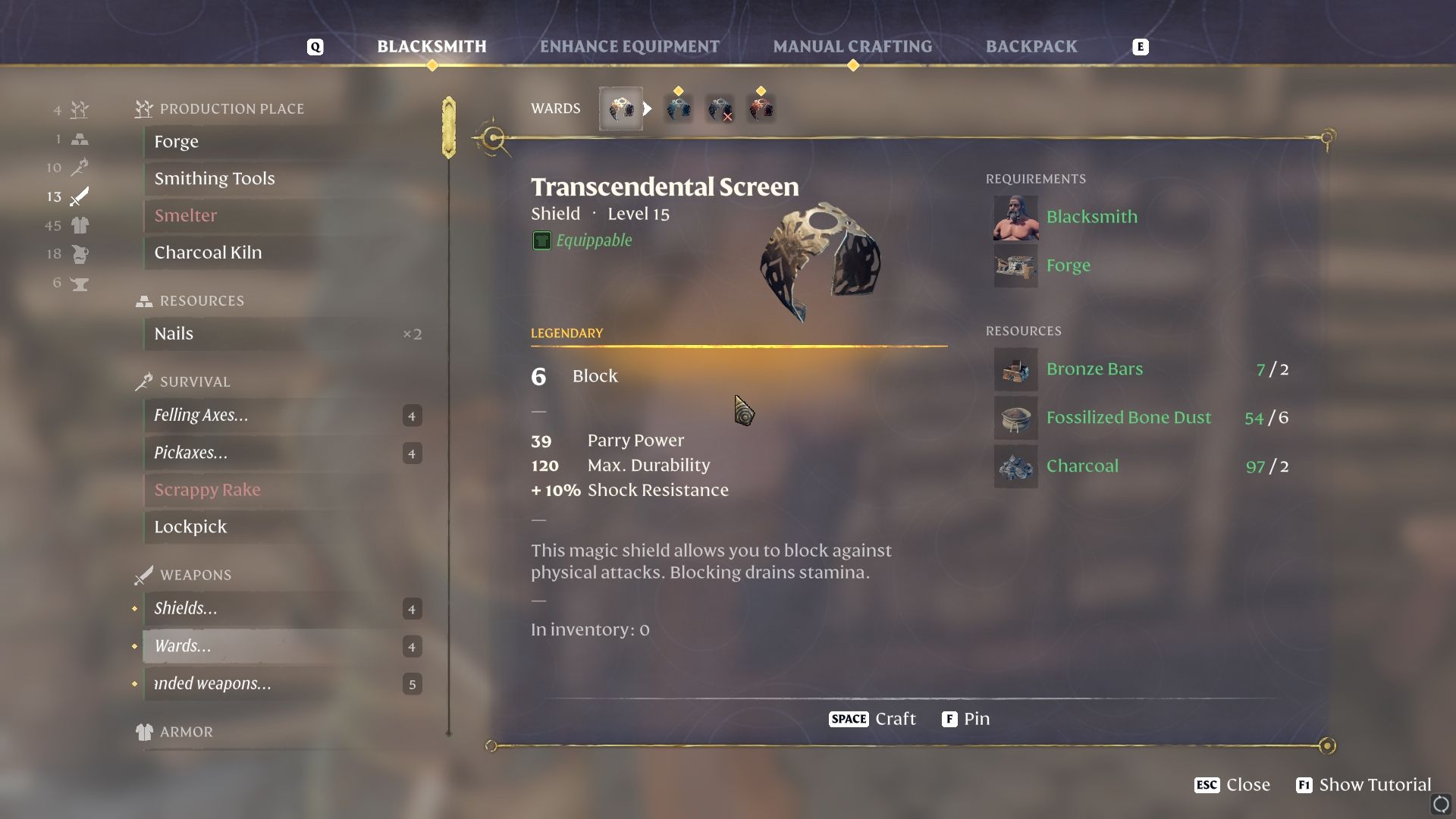 Enshrouded Shield vs Ward: Which One to Choose for Your Game?