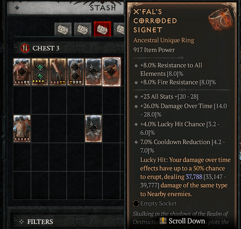 Diablo 4 X'Fal's Corroded Signet: The Problem and Solutions You Need to Know