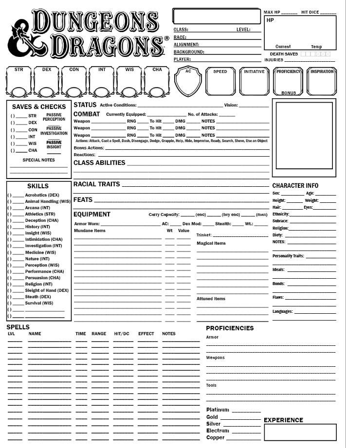 Copper Sanctum Character Sheet: The Ultimate Guide to Your Adventurer's Stats