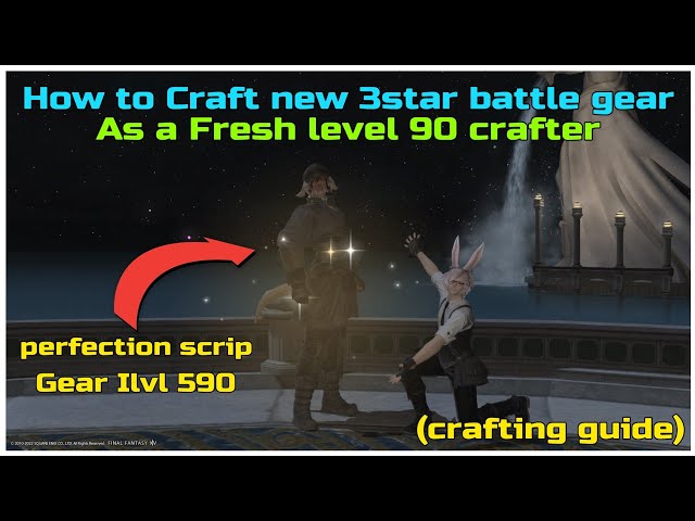FFXIV Endwalker Crafting Gear: The Ultimate Guide to Perfecting Your Crafting Experience